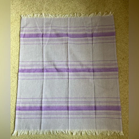 Artisan Woven Mexican Tea Towel, Hand Towel, Boho Chic, Kitchen, Serape - Picture 4 of 6